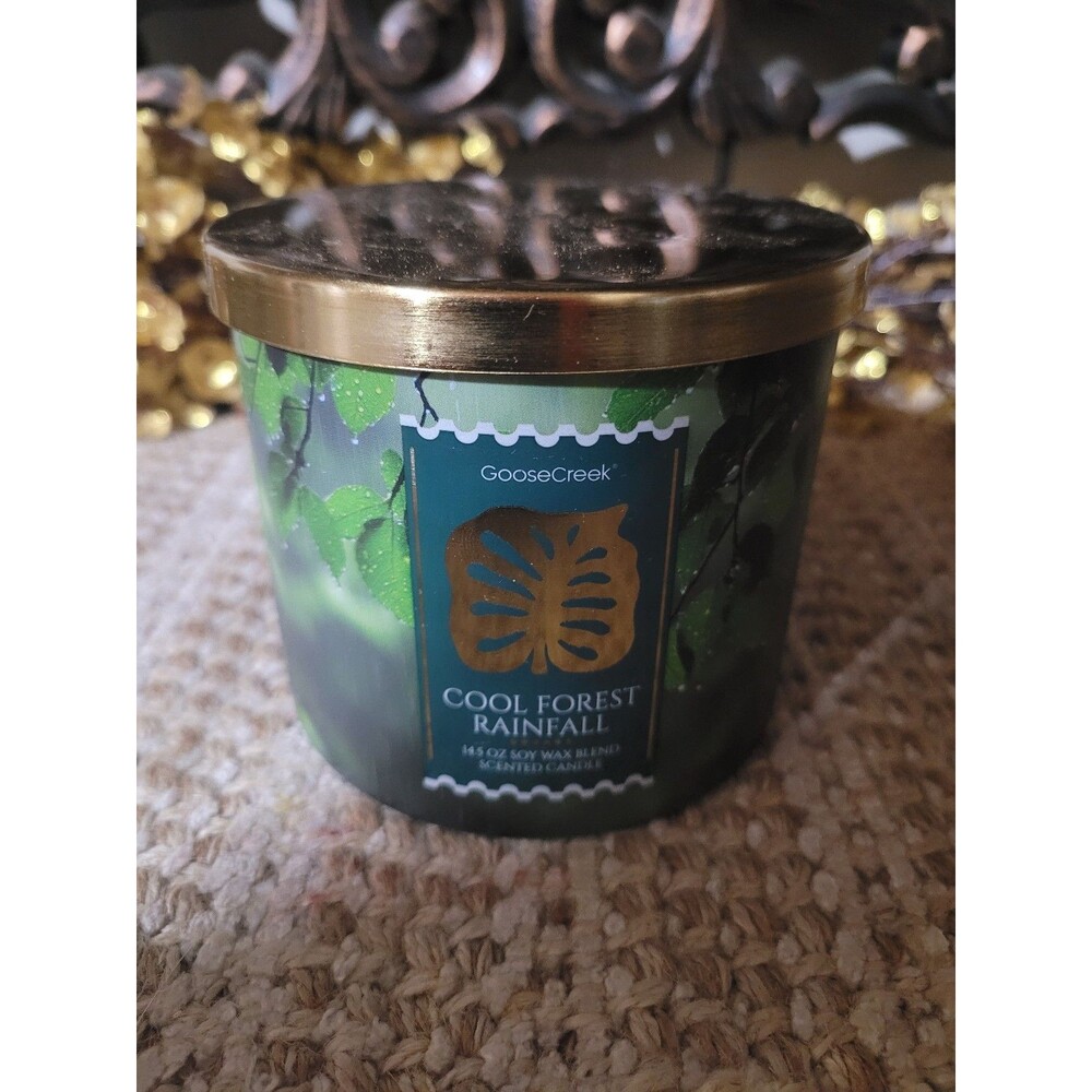Goose Creek Cool Forest Rainfall 3-wick Candle